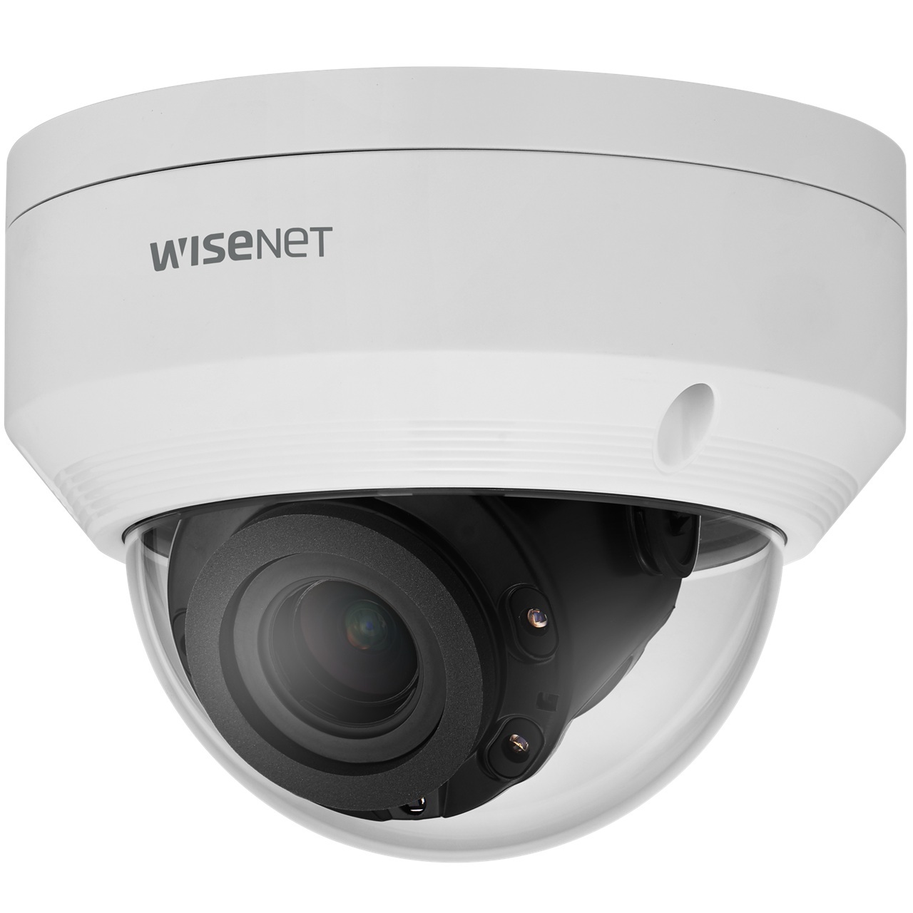 ANV-L7082R Hanwha Vision 3.3-10.3mm Motorized 30FPS @ 4MP Outdoor IR Day/Night WDR Dome IP Security Camera PoE