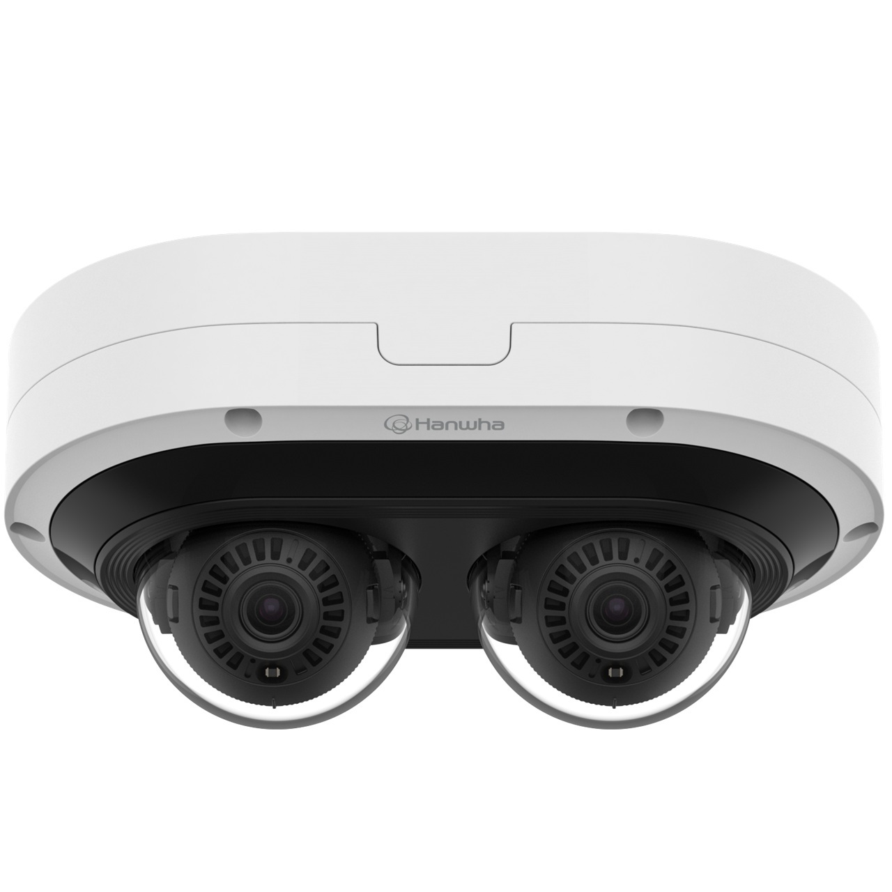 PNM-12082RVD Hanwha Vision 3.4~6.8mm Motorized 15FPS @ 12MP Outdoor IR Day/Night WDR Dome IP Security Camera PoE