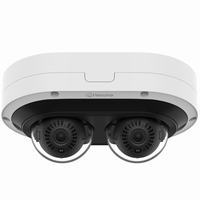 PNM-12082RVD Hanwha Vision 3.4~6.8mm Motorized 15FPS @ 12MP Outdoor IR Day/Night WDR Dome IP Security Camera PoE