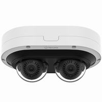 PNM-7082RVD Hanwha Vision P Series 3~6mm Motorized 30FPS @ 4MP Outdoor IR Day/Night WDR Dome IP Security Camera PoE