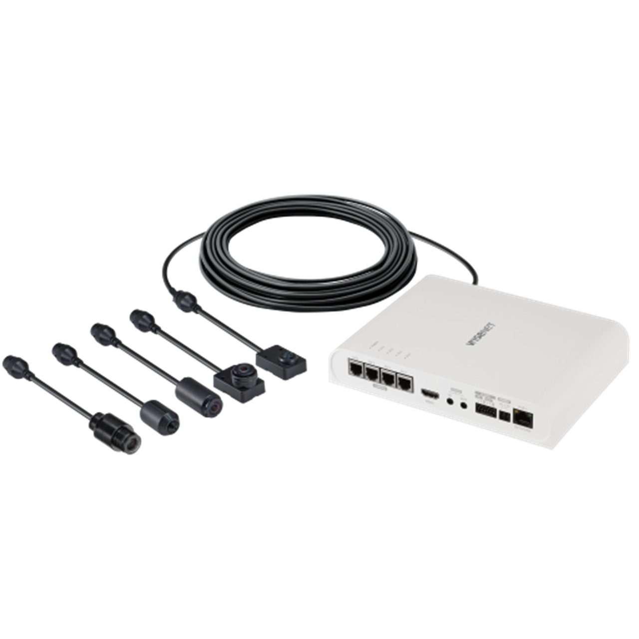 PNM-9000QB Hanwha Vision P Series 30FPS @ 2MP Indoor Day/Night WDR Remote Head IP Security Camera 12VDC/POE - No Lens