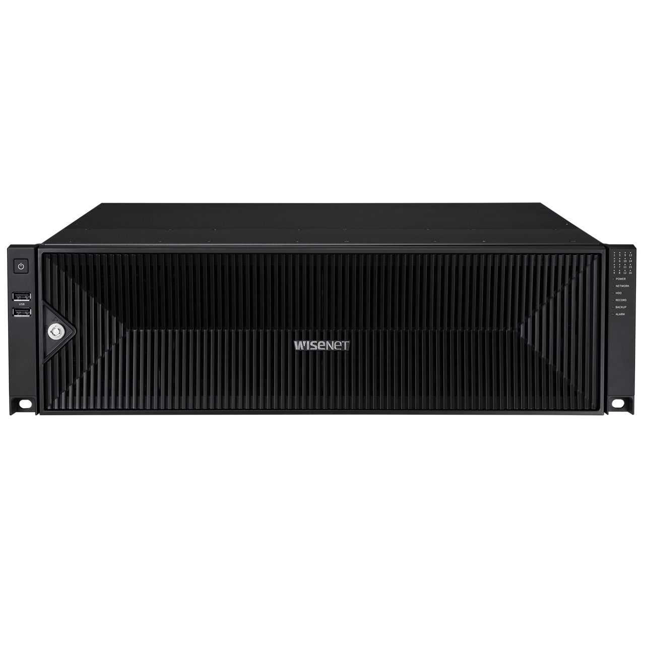 PRN-6400DB4 Hanwha Vision 64 Channel at 8K NVR 400Mbps Max Throughput - No HDD