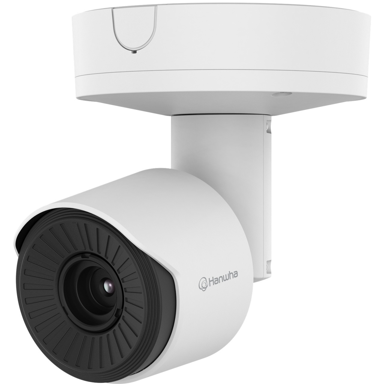 TNO-C3020TRA Hanwha Vision T Series 6.6mm 30FPS @ 384 x 288 Outdoor Bullet Uncooled Thermal IP Radiometric Security Camera 12VDC/POE