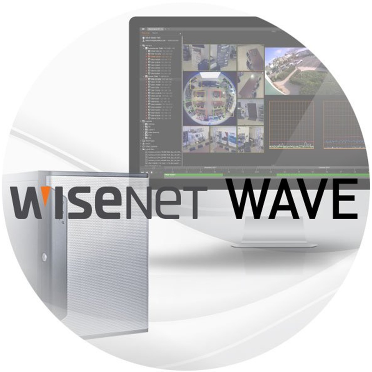 WAVE-PRO-01 Hanwha Vision Wisenet WAVE Professional 1 x IP Camera License