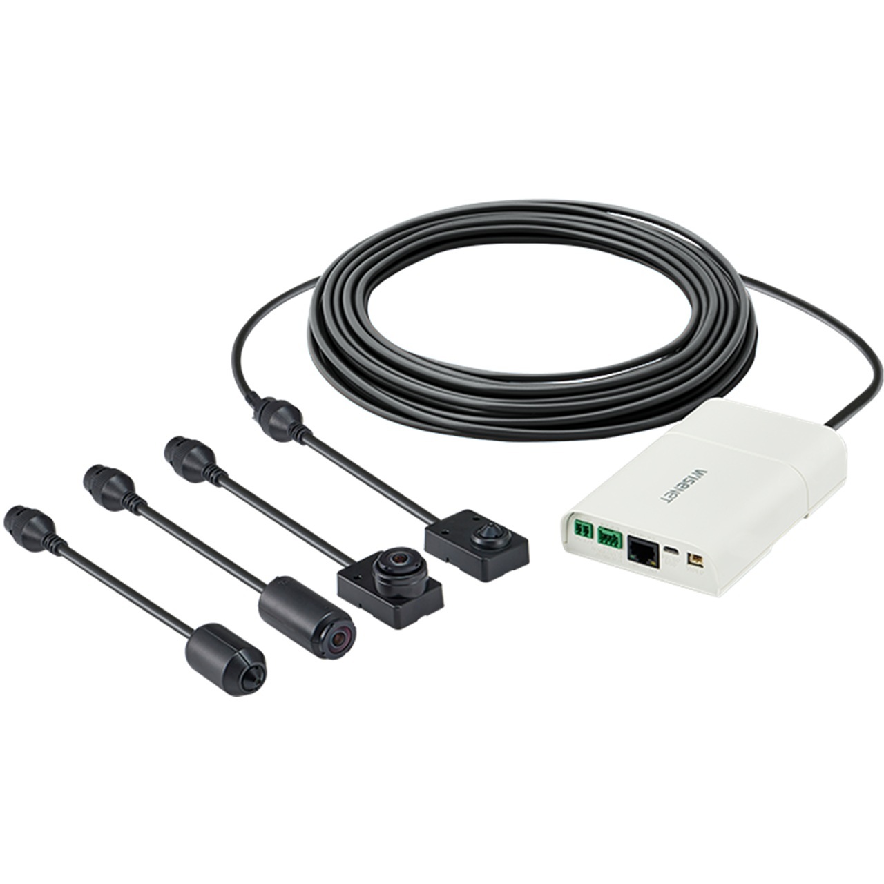 XNB-6001 Hanwha Vision X Series 60FPS @ 2MP Indoor Day/Night WDR Remote Head IP Security Camera 12VDC/PoE - No Lens