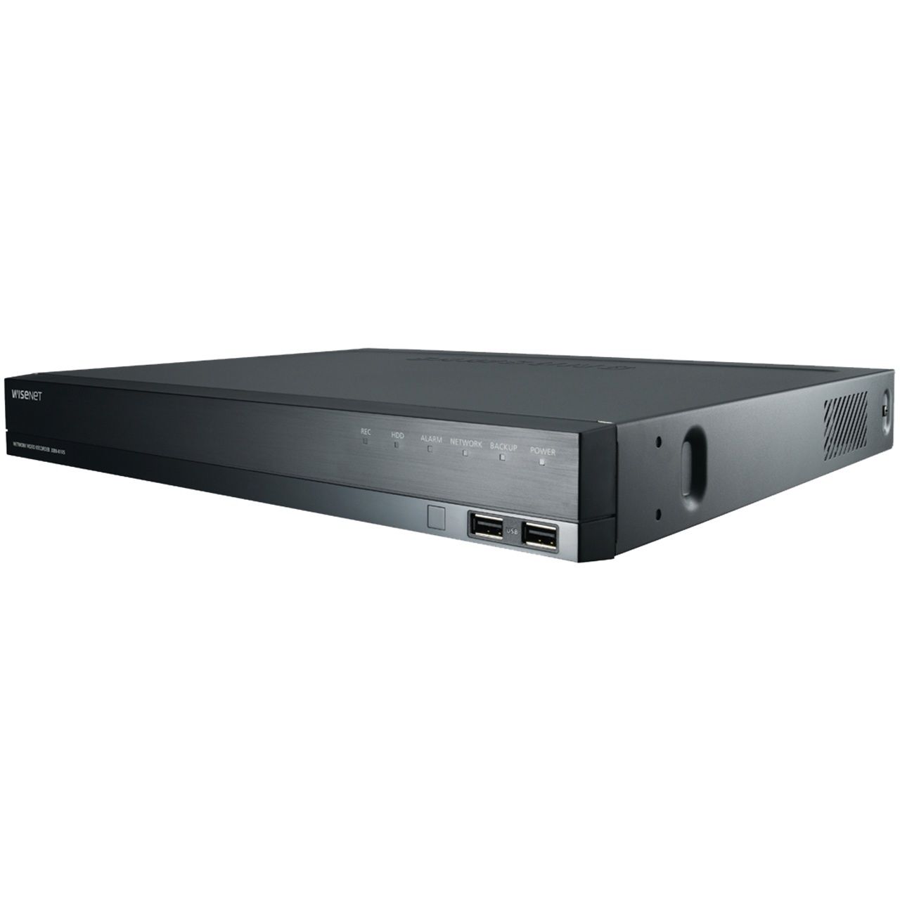XRN-820S Hanwha Vision 8 Channel at 4K (2160p) NVR 120Mbps Max Throughput - No HDD with Built-in 8 Port PoE