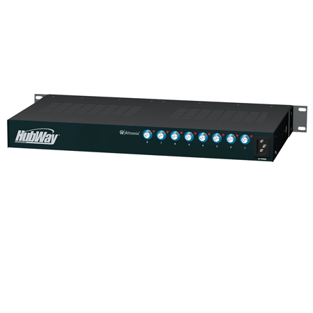 HUBWAYLD8DI Altronix 8 Channel Active UTP Transceiver Hub 115/230VAC - CAT-5 on Front & BNC on Rear - Isolated Power