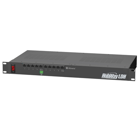 HUBWAYLDH8 Altronix 8 Channel Active UTP Transceiver Hub 115/230VAC - Video/Data up to 3000Ft.