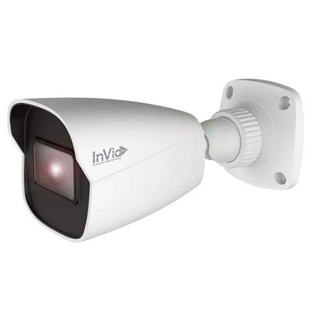 PAR-C8BIR28 InVid Tech Paramont Series 2.8mm 15FPS @ 8MP Outdoor IR Day/Night WDR Bullet HD-TVI/HD-CVI/AHD/Analog Security Camera 12VDC