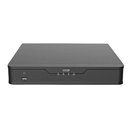 VIS-D1A-4/12TB InVid Tech 4 Channel HD-TVI/HD-CVI/AHD/Analog + 2 Channel IP DVR 40FPS @ 5MP - 12TB