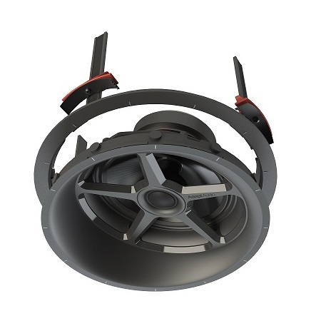 ICLCR62 Adept Audio ICLCR62 6 1/2" 100W Polypropylene LCR Ceiling Speaker - Single Speaker - Black