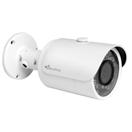 IES02MFBNWIY Illustra 3.6mm 30FPS @ 1920 x 1080 Outdoor IR Day/Night WDR Bullet IP Security Camera 12VDC/PoE