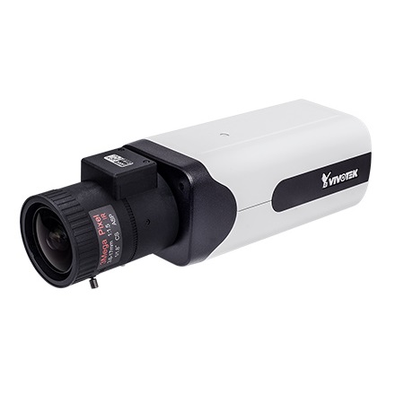 IP9165-HP Vivotek 3.6~17mm Varifocal 60FPS @ 1920x1080 Day/Night WDR Box IP Security Camera 12VDC/24VAC/POE