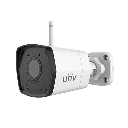 IPC2122LB-AF28WK-G Uniview Prime I Series 2.8mm 30FPS @ 1080p Outdoor IR Day/Night DWDR Bullet IP Security Camera Built-in WiFi 12VDC/PoE