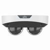IPC3224SS-ADF40K-I1 Uniview Prime II Series 2-in-1 4mm 20FPS @ 4MP IR Day/Night WDR Dome IP Security Camera 12VDC/PoE