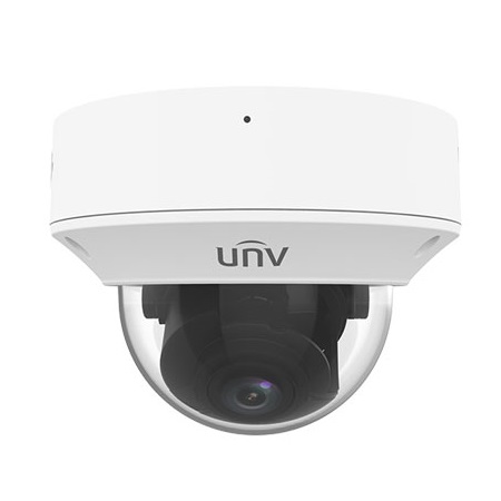 IPC3238SB-ADZK-I0 Uniview Prime I Series 2.8~12mm Motorized 20FPS @ 8MP LightHunter Indoor/Outdoor IR Day/Night WDR Dome IP Security Camera 12VDC/PoE