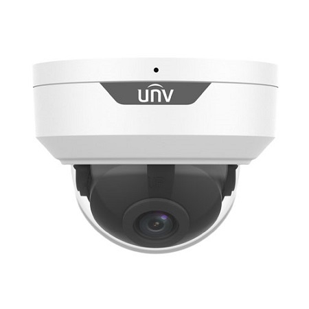 IPC325SR3-ADF28K-G Uniview Prime I Series 2.8mm 30FPS @ 5MP Indoor/Outdoor IR Day/Night WDR Dome IP Security Camera 12VDC/PoE