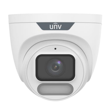 IPC3624SR-ADF28KM-WP Uniview OwlView Series 2.8mm 25FPS @ 4MP Outdoor ColorHunter with Wise-ISP Day/Night WDR Eyeball IP Security Camera 12VDC/PoE