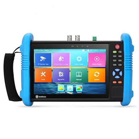 IPHDOC-7IN-V2 Rainvision 7" Touch Screen Test Monitor w/ Built-in Wifi H.265 4K - HD-TVI / HD-CVI / AHD / Analog and IP