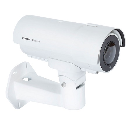 IPS02-B12-OI03 Illustra 2.7~13.5mm Motorized 60FPS @ 1080p Outdoor IR Day/Night WDR Bullet IP Security Camera 24VAC/PoE