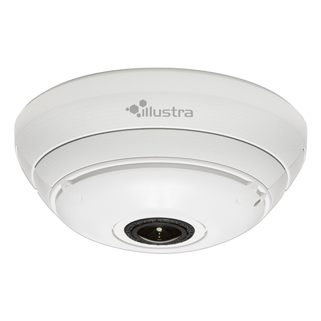 IQS05FFACWCY Illustra Edge 1.37mm 30FPS @ 1920 x 1080 Indoor Day/Night WDR Fisheye IP Security Camera PoE