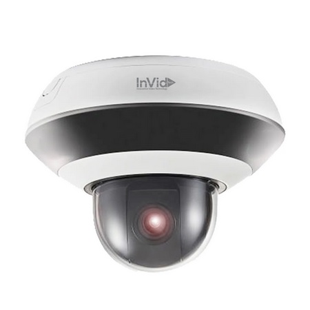 ULT-P4DRPTZXIR2812 InVid Tech Ultra Series 2.8-12mm Motorized 30FPS @ 4MP Outdoor IR Day/Night WDR PTZ IP Security Camera 12VDC/PoE
