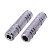J17 Vanco 1/4″ In-Line Mono Jack 2-Conductor Metal