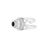 Show product details for J2 Vanco Connector 1/4" Jack Mono NC Chassis Mount