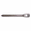 Show product details for JH940-100 Platinum Tools EyeLagWoodScrewwith 1/4"Hole - 100 Pack