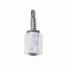 Show product details for JH953-100 Platinum Tools 3/8-16�Male�Coupler with�3/4"�Self�Drill�Metal Screw - 100 Pack