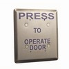 Show product details for JP3-4 Alarm Controls DPDT Latching Contacts Press to Operate Door Jumbo Push Plate