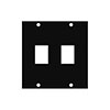 Show product details for KEY-2 Middle Atlantic UCP Module, Fits 2 Keystone Connectors