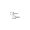 Show product details for KN6 Vanco Knob Replacement 6mm Thread 2 Pack
