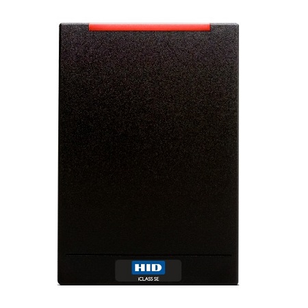 KT-SE-920-001 Kantech HID R40 iClass SE Reader with iCLASS Seos Cards and Mobile IDs via NFC 13.56 MHz and Bluetooth Credential Support Wiegand Controll Communication Pigtail Standard and Mobile-Ready Keyset - Special Order