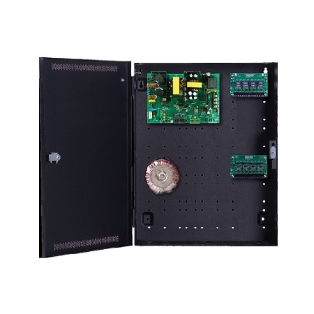 KT150-D8E2 LifeSafety Power 12 Amp 12VDC 8 Auxiliary Class II Distribution Outputs Access Control Power Supply in UL Listed Indoor 16