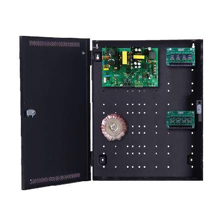 KT250-D8E2 LifeSafety Power 20 Amp 12VDC 8 Auxiliary Class II Distribution Outputs Access Control Power Supply in UL Listed Indoor 16