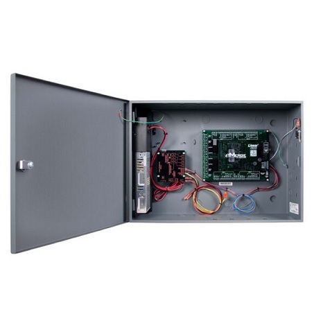 ES-4MP Linear eMerge Essential 4-Door Access Control Platform - Steel Enclosure with Integrated Power Supply