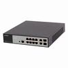 XMS-1208P Luxul 8 Gigabit PoE Ports + 2 Gigabit Ethernet Uplink Ports + 2 Gigabit SFP Ports 130W Total Budget L3 Managed Front-Facing Rackmount PoE Switch