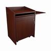 Show product details for L2LDC2FCMGC Middle Atlantic Pre-Configured L2 Series Lectern 28" W 25" D with Connectivity and Flip Up Shelf