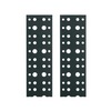 Show product details for LACE21-2PK Middle Atlantic Essex, 2" Cable Lacer Strip, 21 Space - 2 Pack