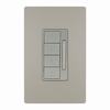 Show product details for LC2303-NI Legrand On-Q In-Wall RF Scene Controller Nickel