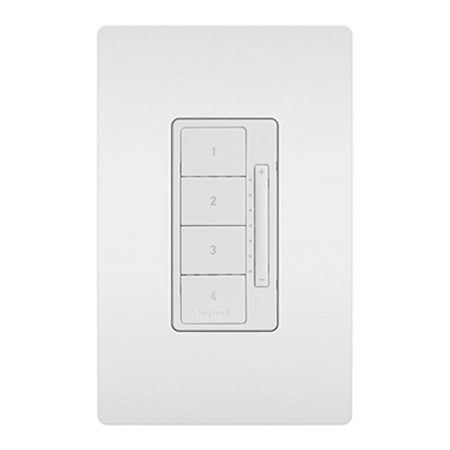 LC2303-WH Legrand On-Q In-Wall RF Scene Controller White