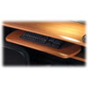 Show product details for LD-KBTHM Middle Atlantic Under-Desk Articulating Keyboard Mount, Includes Wrist-Rest, Honey Maple Finish
