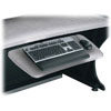 Show product details for LD-KBTPS Middle Atlantic Under-Desk Articulating Keyboard Mount, Includes Wrist-Rest, Pepperstone Finish