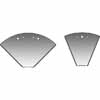 Show product details for LD-WK Middle Atlantic LD Wedge To LD-12 Attachment Kit, Black Finish