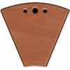 Show product details for LD-WTT45HM Middle Atlantic 45 Degree Wedge for LCD Monitoring Desk, Top only, Honey Maple Finish