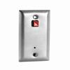 Show product details for LE-119 Louroe Electronics DCS-1 Call Station With Pushbutton And Built-In Microphone