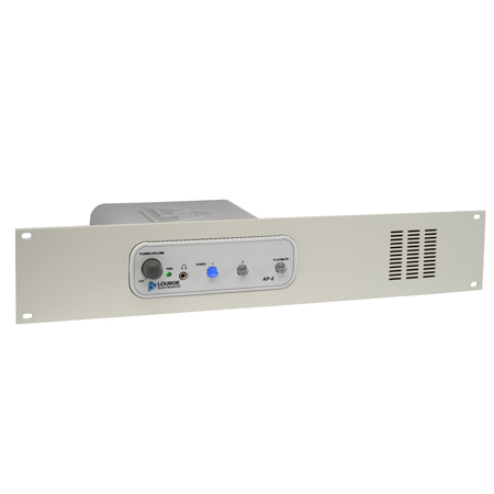 LE-147 Louroe Electronics AP-2-RM 2 Zone Audio Monitoring Base Station, Rack Mounted