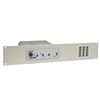 Show product details for LE-147 Louroe Electronics AP-2-RM 2 Zone Audio Monitoring Base Station, Rack Mounted