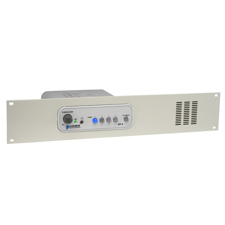 LE-166 Louroe Electronics AP-4-RM 4 Zone Audio Monitoring Base Station, Rack Mounted